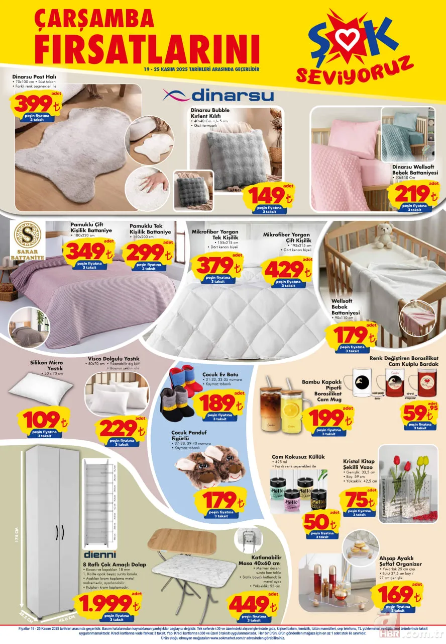 19-25 Kasım ŞOK aktüel kataloğu: Bu haftanın indirimli ürünleri neler? 8