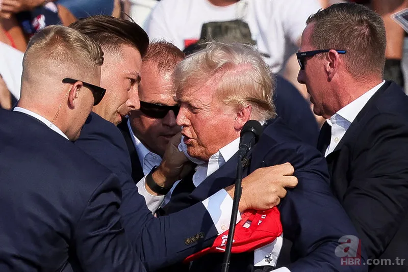 Eski ABD Başkanı Donald Trump'a silahlı saldırı! İşte suikastçı Thomas Matthew Crooks'un vurulma anı 9