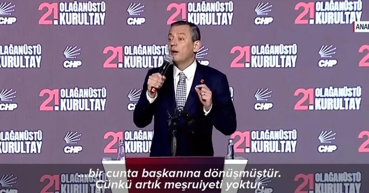 Özgür Özel’in tepki çeken “cunta” çıkışı | ANALİZ