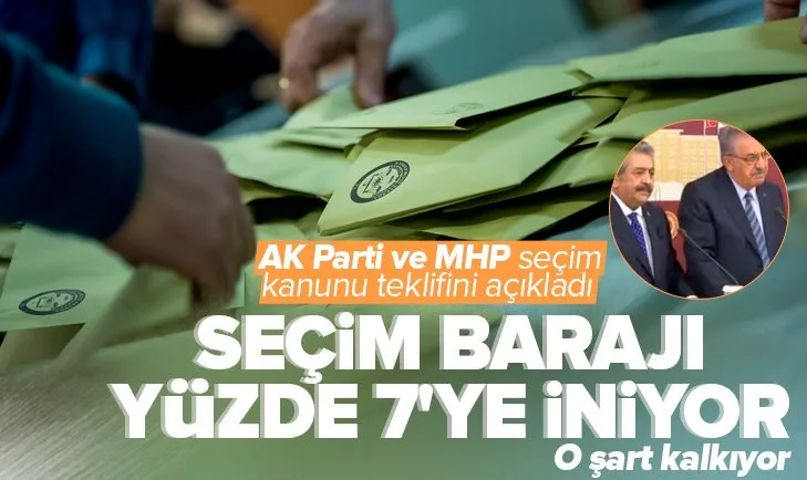Son dakika: Seçim Kanunu’nda değişiklik teklifi! AK Parti ve MHP’den önemli açıklamalar