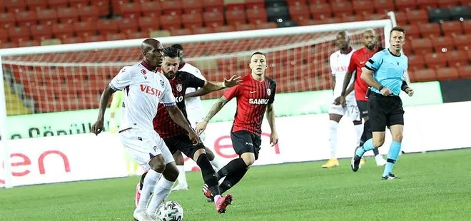Trabzonspor ile Gaziantep puanları paylaştı 1-1