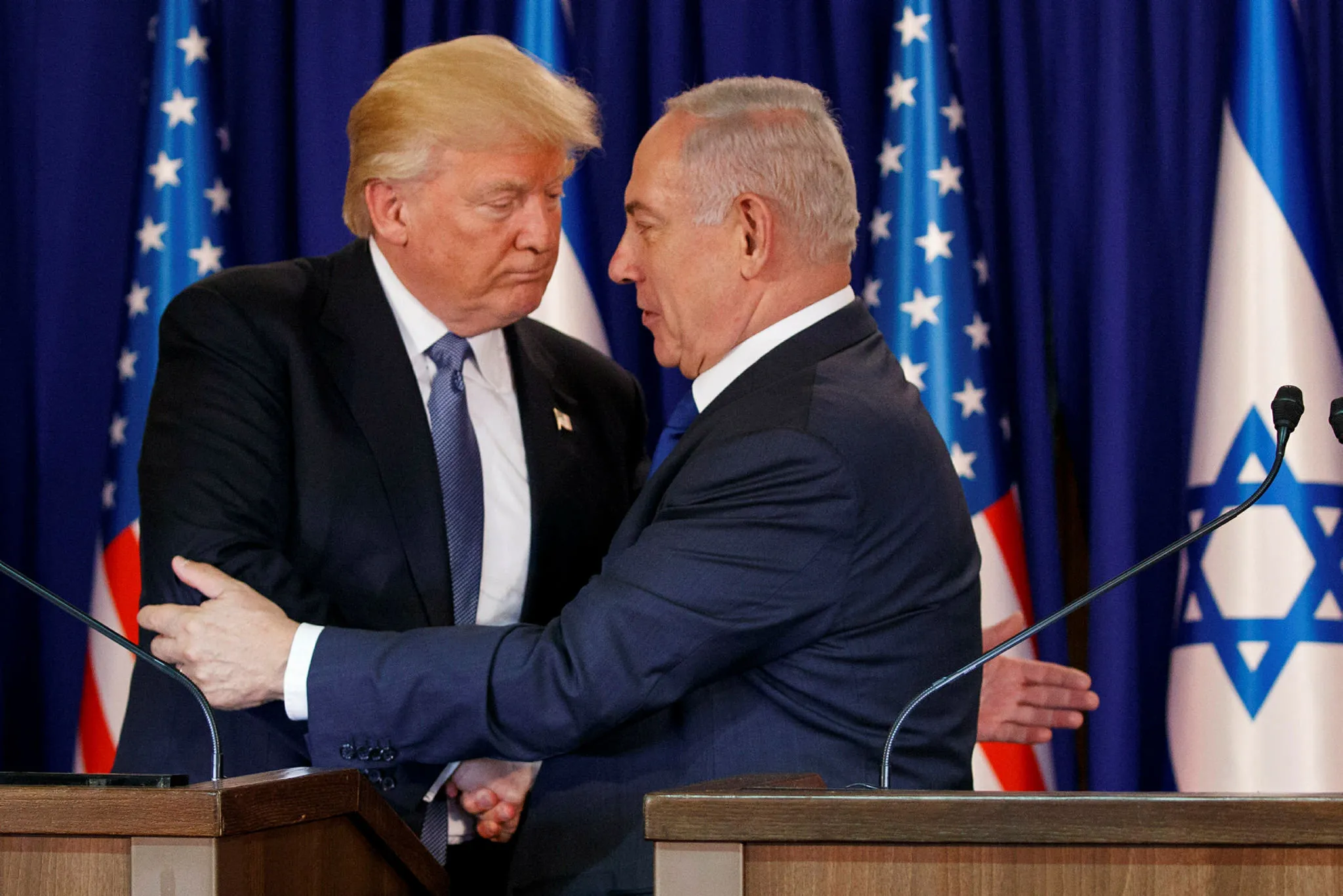 Katil Netanyahu 1 yılda 7. kez Trump'ın kapısında | ABD Başkanı bile böyle korunmuyor! Dikkat çeken güvenlik önlemi