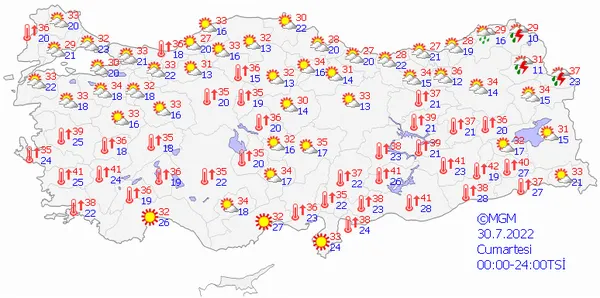 Türkiye Eyyam-ı bahur sıcaklarıyla kavrulacak! Meteoroloji o illeri tek tek uyardı | İşte 5 günlük hava durumu - 8