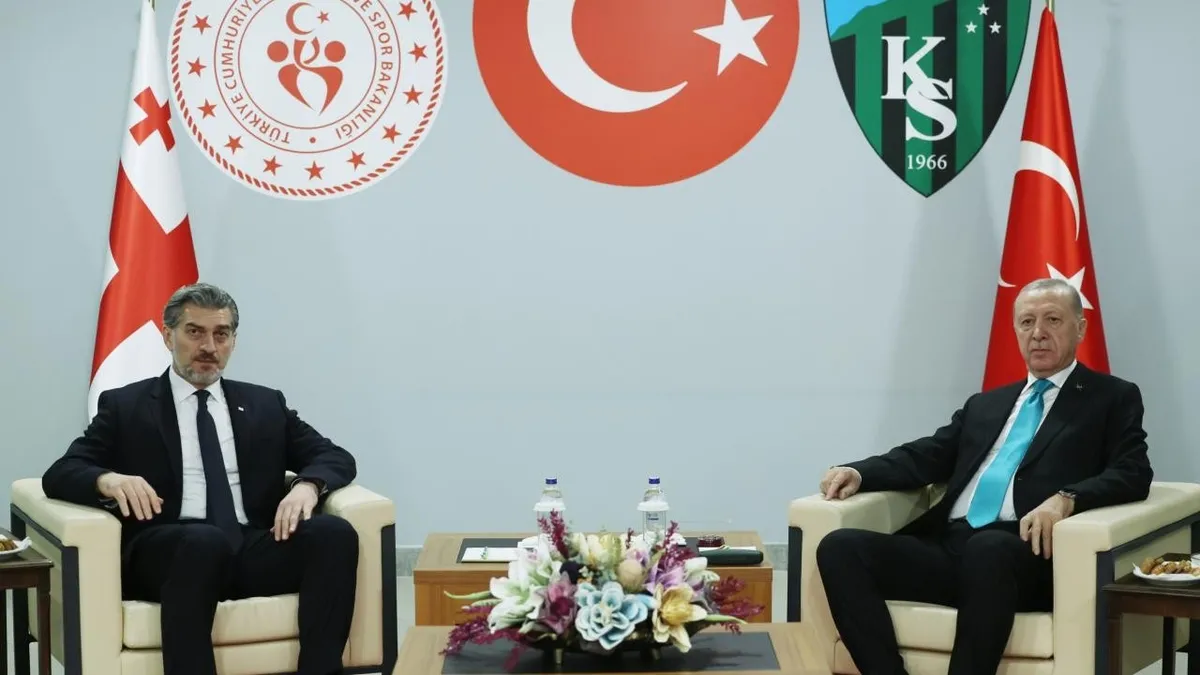 Başkan Erdoğan Gürcistan Cumhurbaşkanı Kavelaşvili ile görüştü