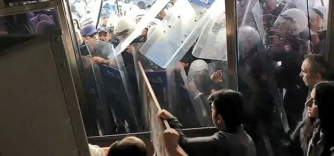 HDP’li 2 vekil terör yandaşlarıyla birlikte polise saldırdı