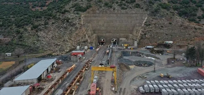 Bahçe-Nurdağı Tüneli’nde sona doğru! Adana-Gaziantep arası 1,5 saate inecek