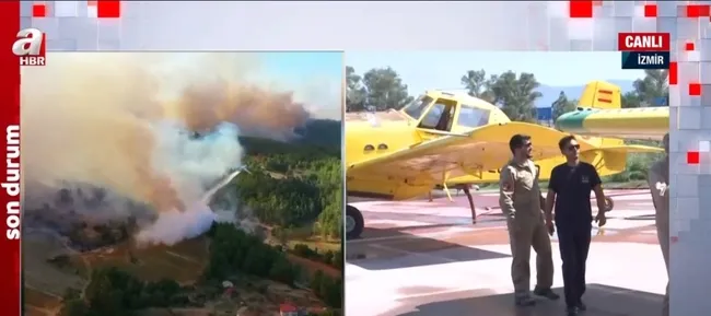 Orman ekipleri yangınlara karşı teyakkuz halinde! 2 uçak hazır bekletiliyor