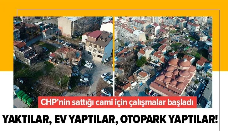 CHP döneminde satılan Hoca Yusuf Camii için süreç başladı