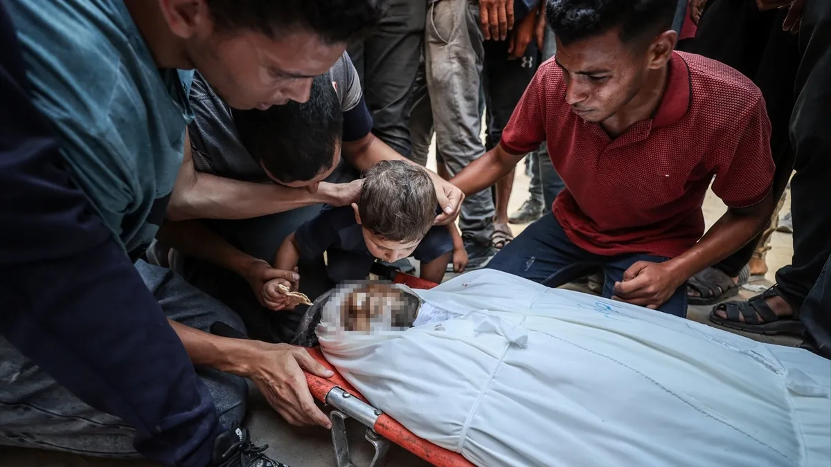 Gazze’de saldırılar durmuyor! Can kaybı 58 bini aştı