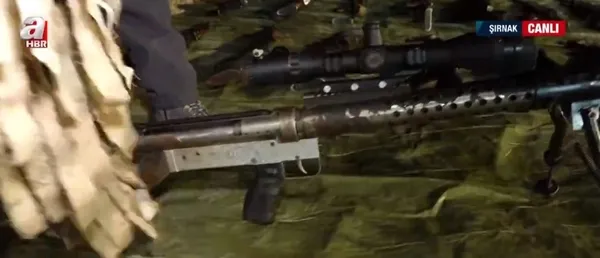 A Haber yılbaşında Cudi - Gabar - Bestler Dereler üçgeninde Mehmetçik ile birlikte! İşte operasyonda ele geçen silahlar - 9