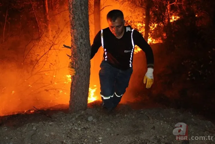 Hatay’daki orman yangını söndürüldü! 2 kişi tutuklandı