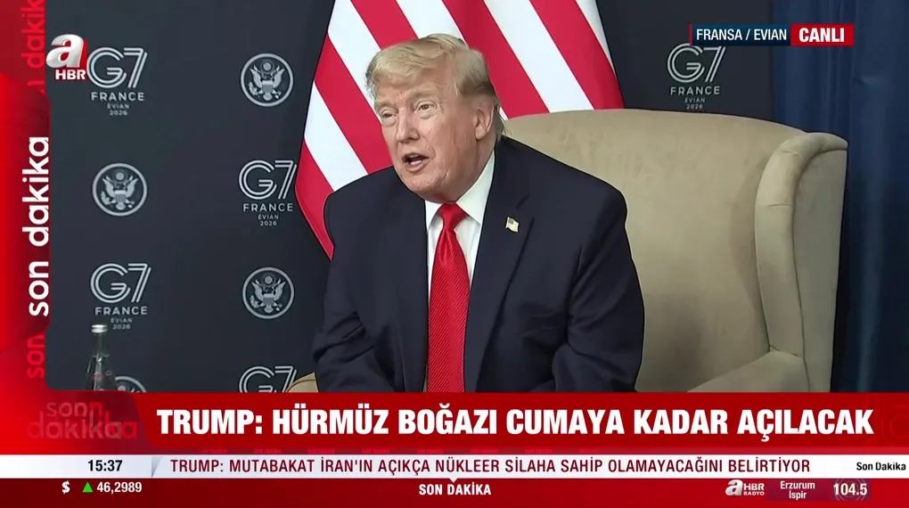 Trump: Hürmüz Boğazı cumaya kadar açılacak
