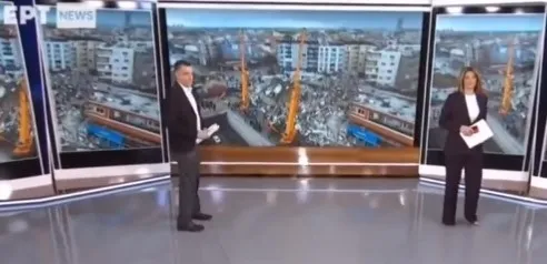 Fransız dergisinin skandal çizimine Yunan gazetesinden cevap geldi: Hepimiz Türküz karikatürü