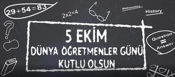 5 Ekim Öğretmenler Günü mesajları ve sözleri! Öğretmenler Günü 24 Kasım değil mi, bugün mü?