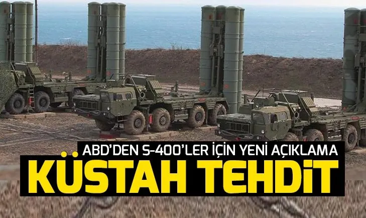 ABD&#39;den Türkiye&#39;ye S-400 tehdidi