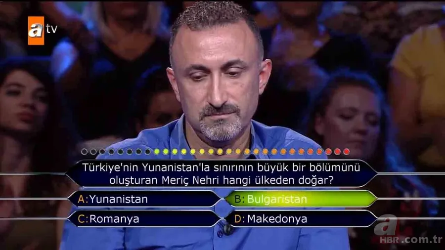 Milyoner tarihine geçen cevap! Kim Milyoner Olmak İster 833.yeni bölüm soru ve cevapları! 13