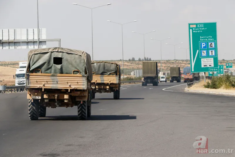 Son dakika: S-400 teslimatının ardından Suriye sınırında dikkat çeken sevkiyat 14