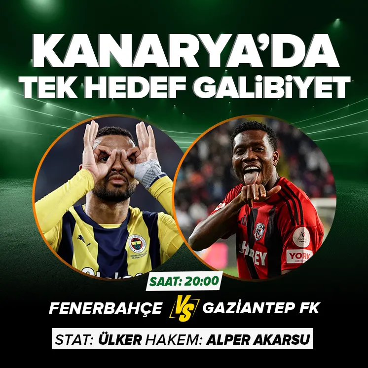 Fenerbahçenin rakibi Gaziantep FK