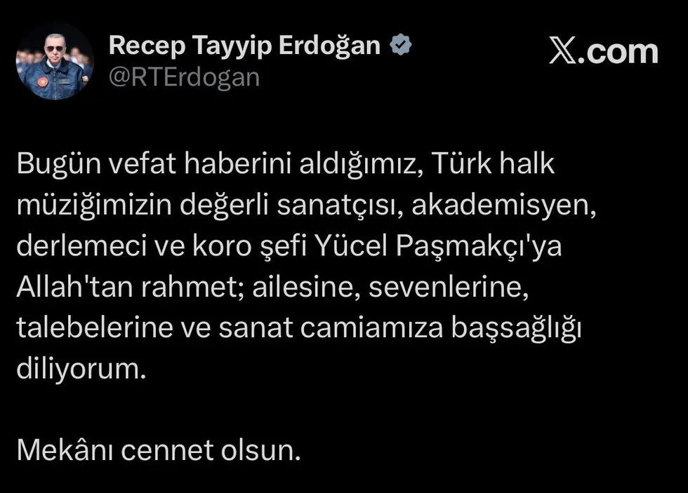 turk-halk-muziginin-aci-kaybi-yucel-pasmakci-hayatini-kaybetti-1782198144810.jpg Başkan Erdoğan'dan Yücel Paşmakçı için taziye mesajı