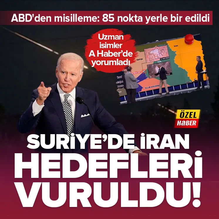 ABD İran hedeflerini vurdu