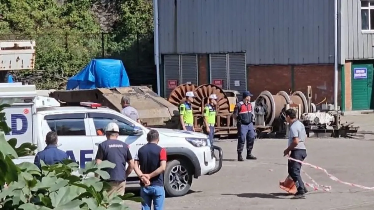 Zonguldak'ta maden ocağında göçük! 2 işçiyi kurtarmak için çalışma başlatıldı