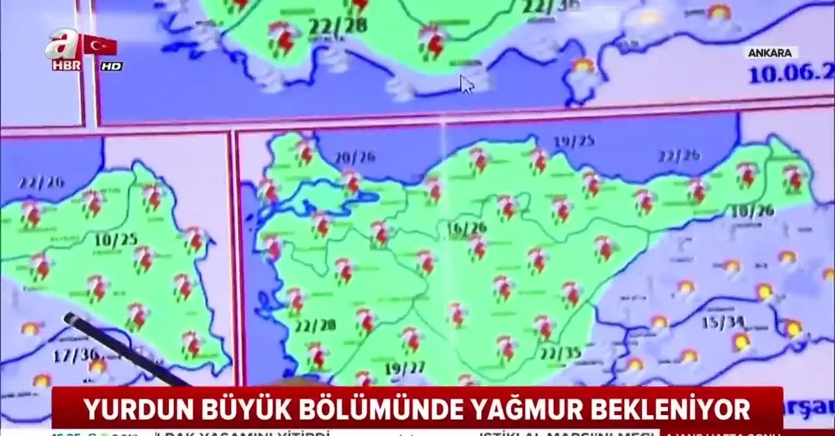 Istanbul Ve Ankara Da Bugun Hava Nasil Olacak Meteoroloji Den Vatandaslara Son Dakika Hava Durumu Uyarisi Video Ahaber Video Izle