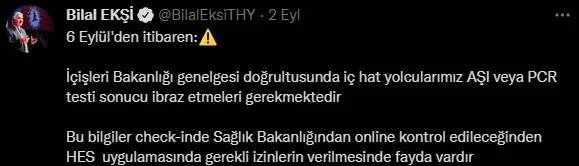 THY'den iç hatlar açıklaması! Pazartesi günü başlıyor - 1