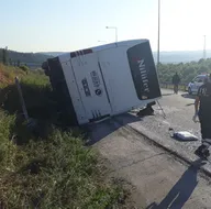 TEMde feci kaza! Ölü ve yaralılar var...