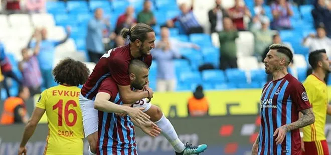 Trabzonspor 4-1 Yeni Malatyaspor Maç sonu