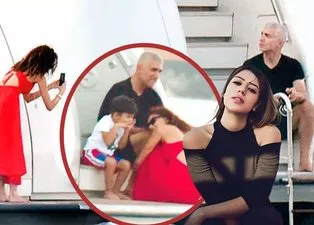 Özcan Deniz’den alıştırma turları! Oğlu Kuzey ve sevgilisi Samar Dadgar’la tatilde! Feyza Aktan bu mutlu aile karesine ne diyecek?