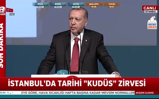Erdoğan'dan tarihi zirvede tarihi mesajlar