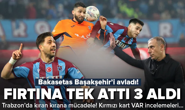 Bakasetas Başakşehiri yıktı