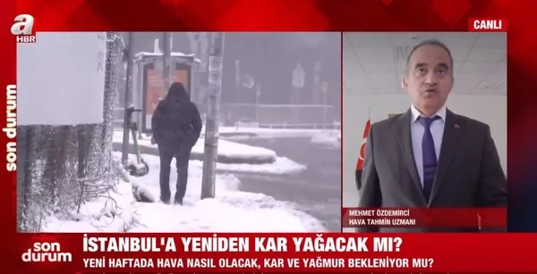 İstanbul'a kar yağışı uyarısı! Balkanlar'dan gelecek kar İstanbul'u vuracak! - 7