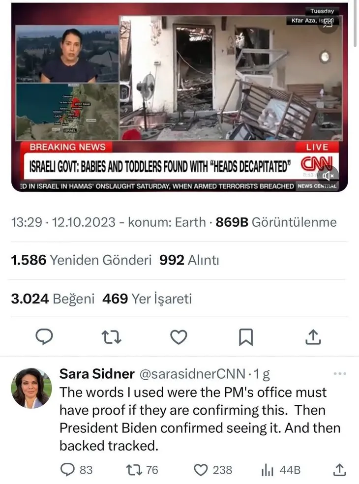 Soykırım medyası! Katil İsrail'in ‘40 bebek’ yalanıyla vahşete kılıf