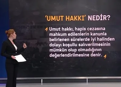 Bahçeli’nin bahsettiği umut hakkı nedir?