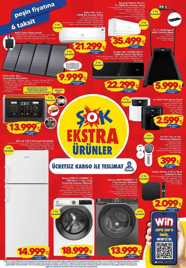 ŞOK 20 Mayıs aktüel ürünler kataloğu yayınlandı! ŞOK’a kamp sandalyesi, taşınabilir kahve makinesi, güneş paneli, Baymak klima uyguna geliyor - 4