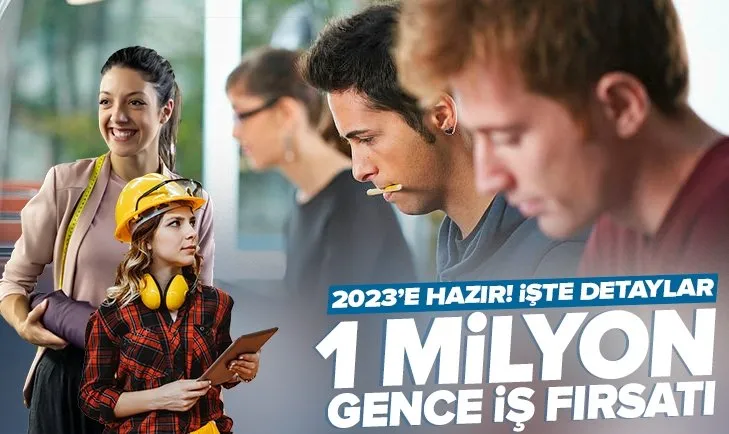 SON DAKİKA! 1 milyon gence iş kapısı! 2023’e hazır | İşte detaylar