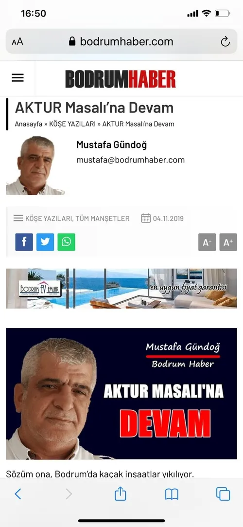 Sözcü Gazetesi yazarı Yılmaz Özdil’in Bodrum’daki villasıyla ilgili çarpıcı detay: Usulsüz yapmış affa başvurmuş