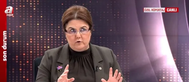 Aile ve Sosyal Hizmetler Bakanı Derya Yanık A Haber’de!