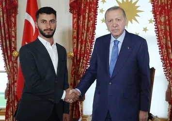 Başkan Erdoğan Filistinli yönetmeni kabul etti: Filistinlilerin trajedisi yeterince ele alınmıyor