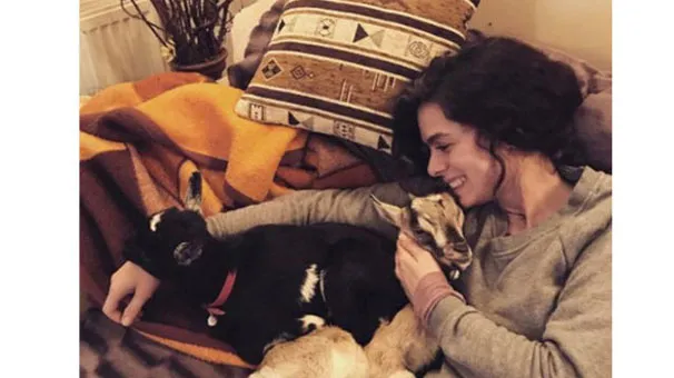 Özge Özpirinçci evinde bakın ne besliyor - 1