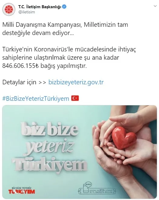 Son dakika: İletişim Başkanlığı yapılan toplam bağış miktarını açıkladı - 2