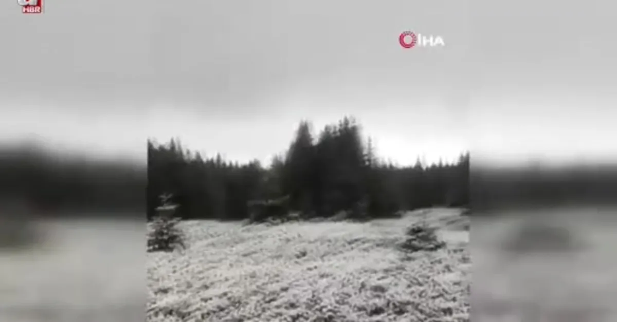 Uludağ'da kar yağışı etkisini sürdürüyor