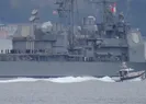 Savaş gemileri Çanakkale Boğazından geçti