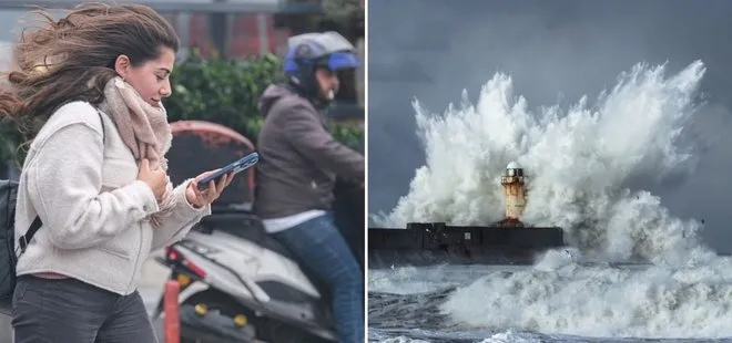 İstanbul dahil Marmara’yı fırtına bulutları sardı!