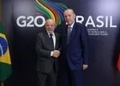 Başkan Erdoğan Brezilya lideri ile görüştü!