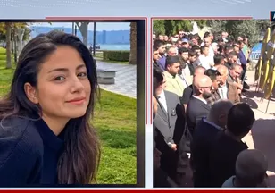 Portekiz'de hayatını kaybeden Erasmus öğrencisi Melek Öztürk son yolculuğuna uğurlandı