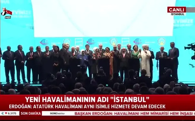 İstanbul Havalimanı dualarla açıldı