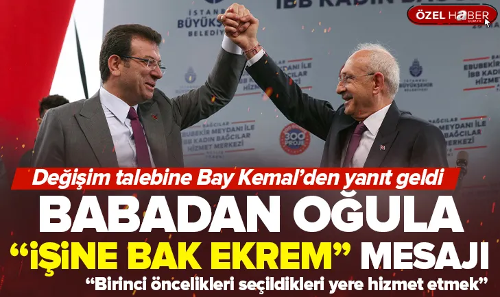 Kılıçdaroğlu’ndan İmamoğlu’na gönderme