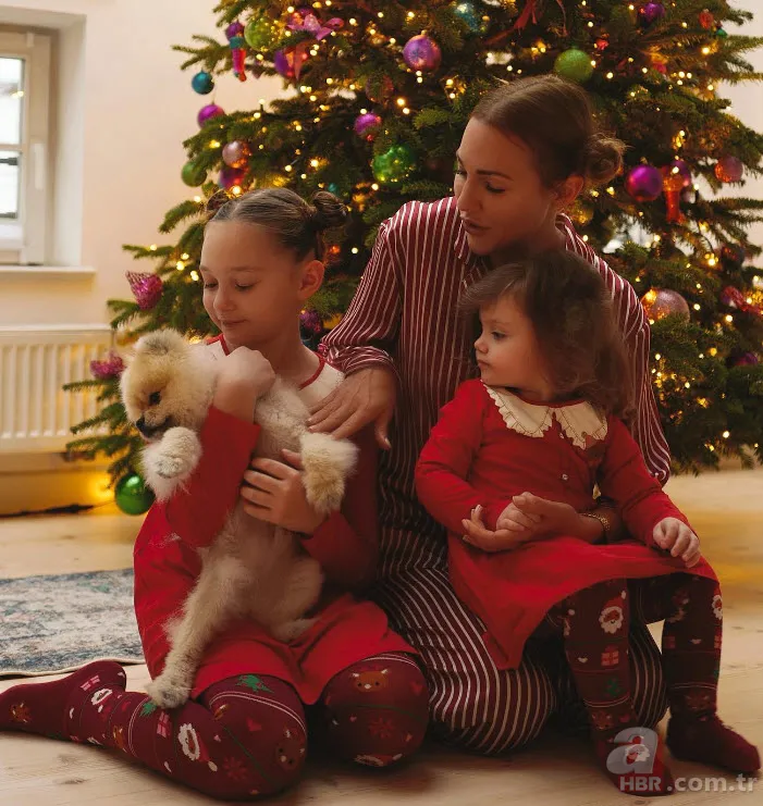 Meryem Uzerli kızlarını ardı ardına paylaştı yorum ve beğeni yağdı! Güzellikleri annelerinden miras 5